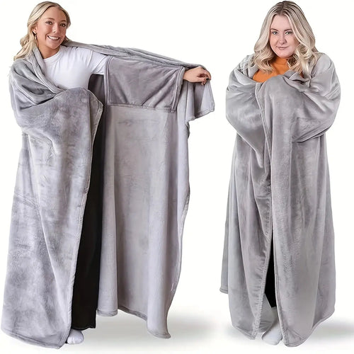 1pc Comfortable Wearable Blanket for Women—Wearable Blanket (Unisex), a Great Gift for Her for Halloween or Christmas—Birthday Watra