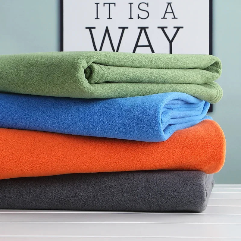 Yoga Warm 100x150CM Blanket Polar Fleece Cover Blanket Microfiber Portable Blanket Travel Blanket Home Leisure Blanket Watra