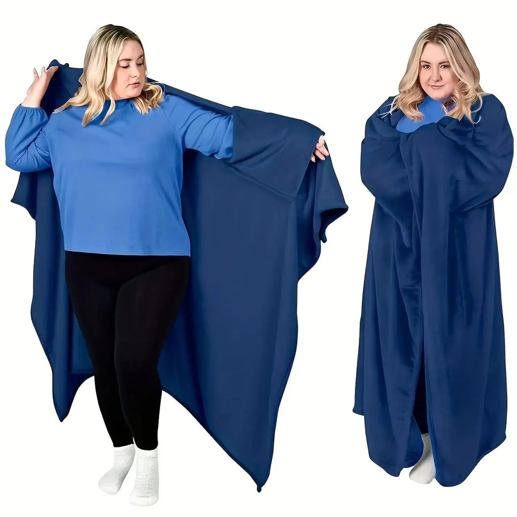 1pc Comfortable Wearable Blanket for Women—Wearable Blanket (Unisex), a Great Gift for Her for Halloween or Christmas—Birthday Watra