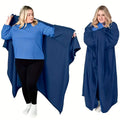 1pc Comfortable Wearable Blanket for Women—Wearable Blanket (Unisex), a Great Gift for Her for Halloween or Christmas—Birthday Watra