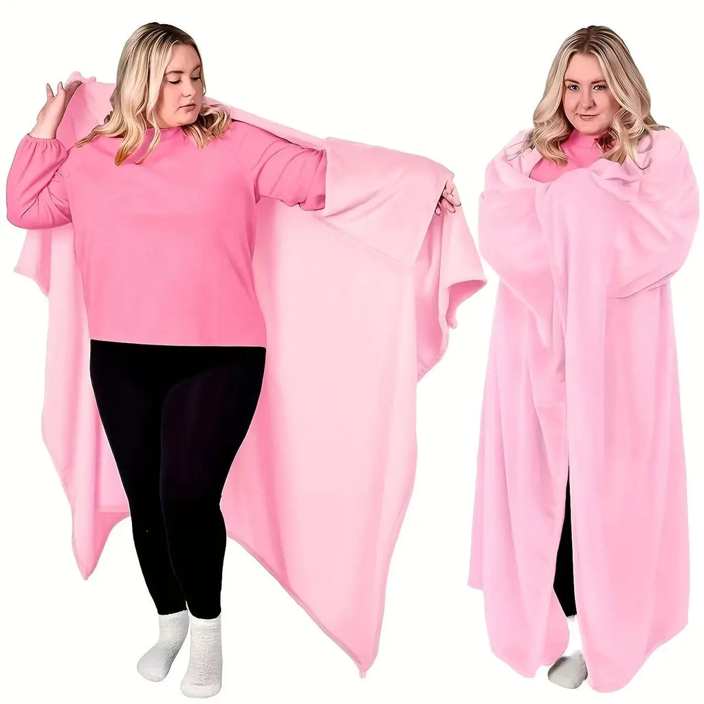 1pc Comfortable Wearable Blanket for Women—Wearable Blanket (Unisex), a Great Gift for Her for Halloween or Christmas—Birthday Watra