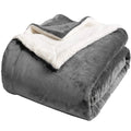 Sherpa Fleece Bed Blanket Twin Size Super Soft Fuzzy Plush Warm Cozy Fluffy Microfiber Couch Throw Velvet Double Reversible 5Lbs Watra